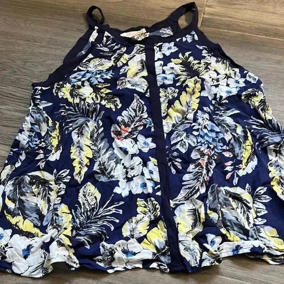 🌸4/$30🌸élodie | Colourful sleeveless floral  tank top - Picture 2 of 7